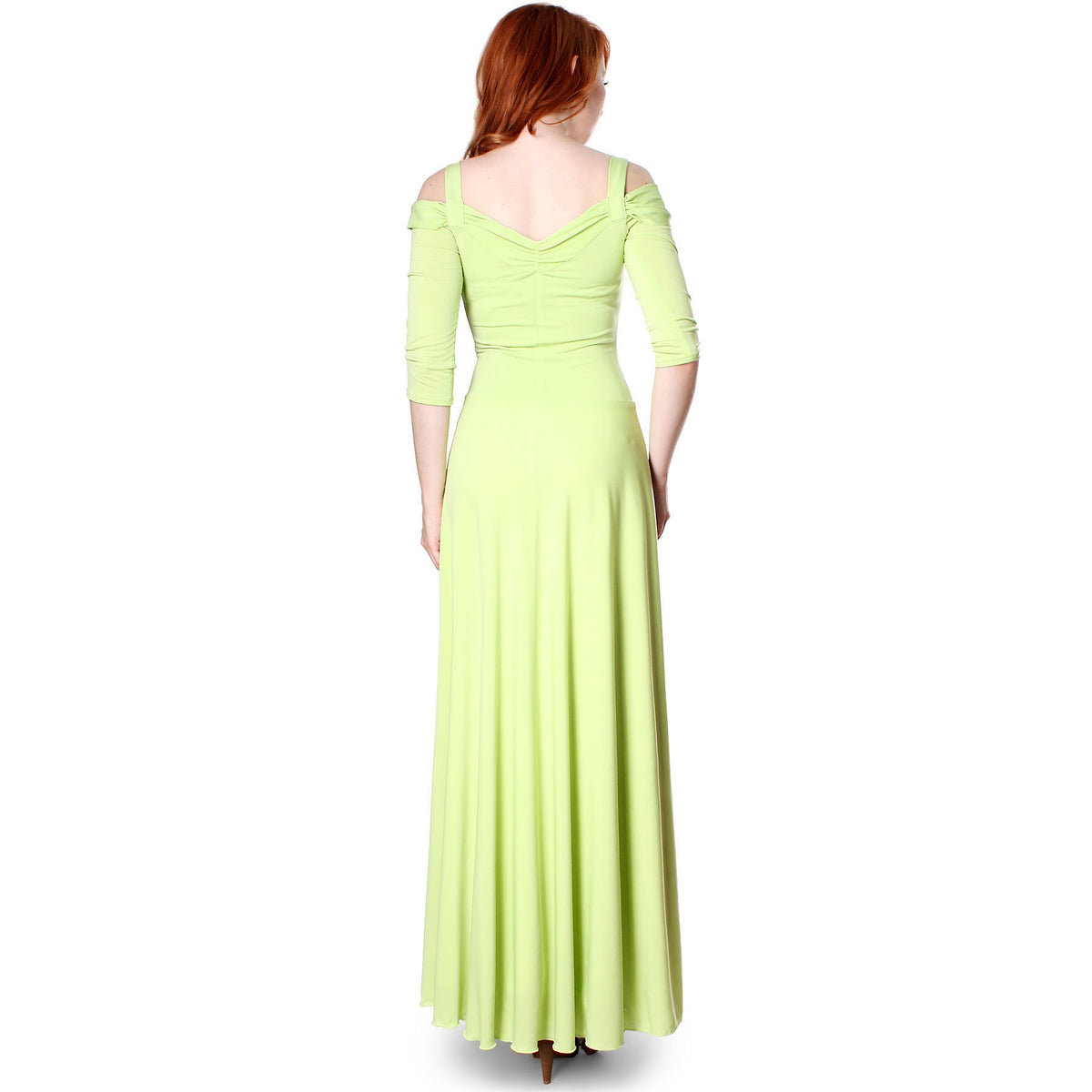 Evanese Women's Elegant Formal Long Evening Dress with 3/4 Sleeves Ball Gown - YuppyCollections