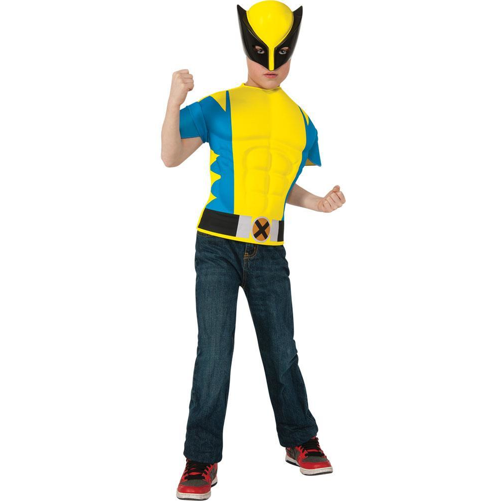 Wolverine Shirt Boys Costume Large 8-10 - YuppyCollections