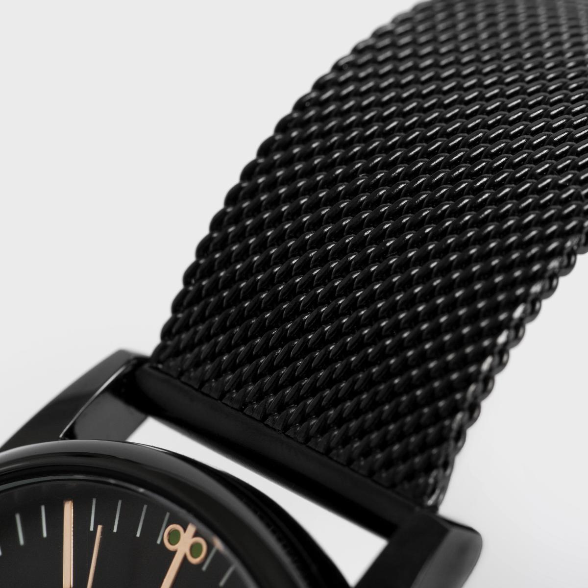 Men's Stylish Steel Mesh-Belt Watch - YuppyCollections