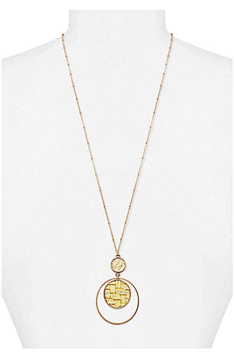 Modern Double Layer Pendant Necklace - YuppyCollections