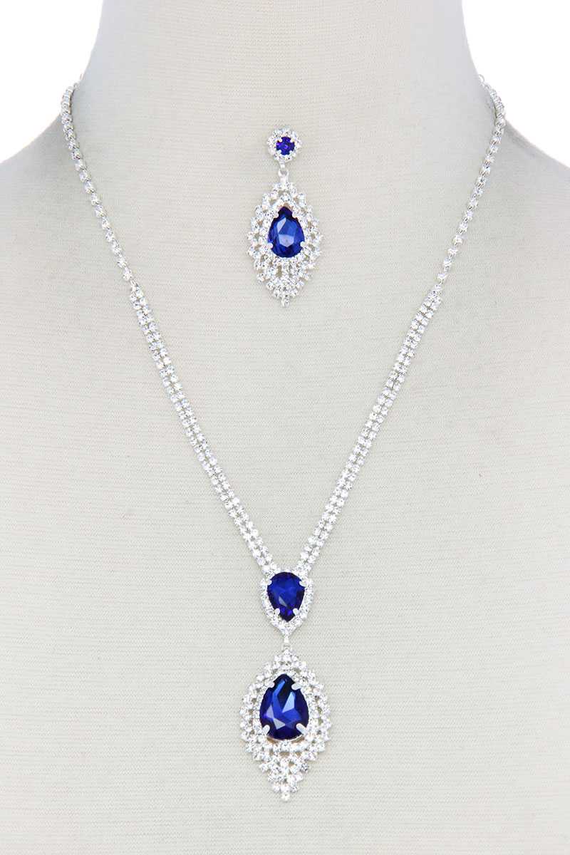 Rhinestone Necklace - YuppyCollections