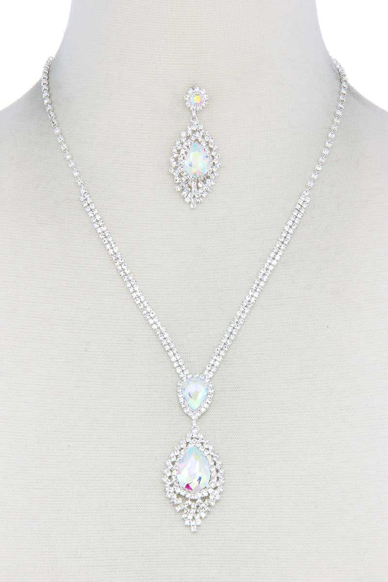 Rhinestone Necklace - YuppyCollections