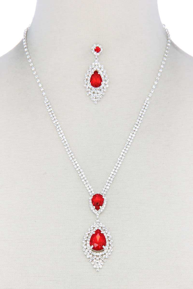 Rhinestone Necklace - YuppyCollections