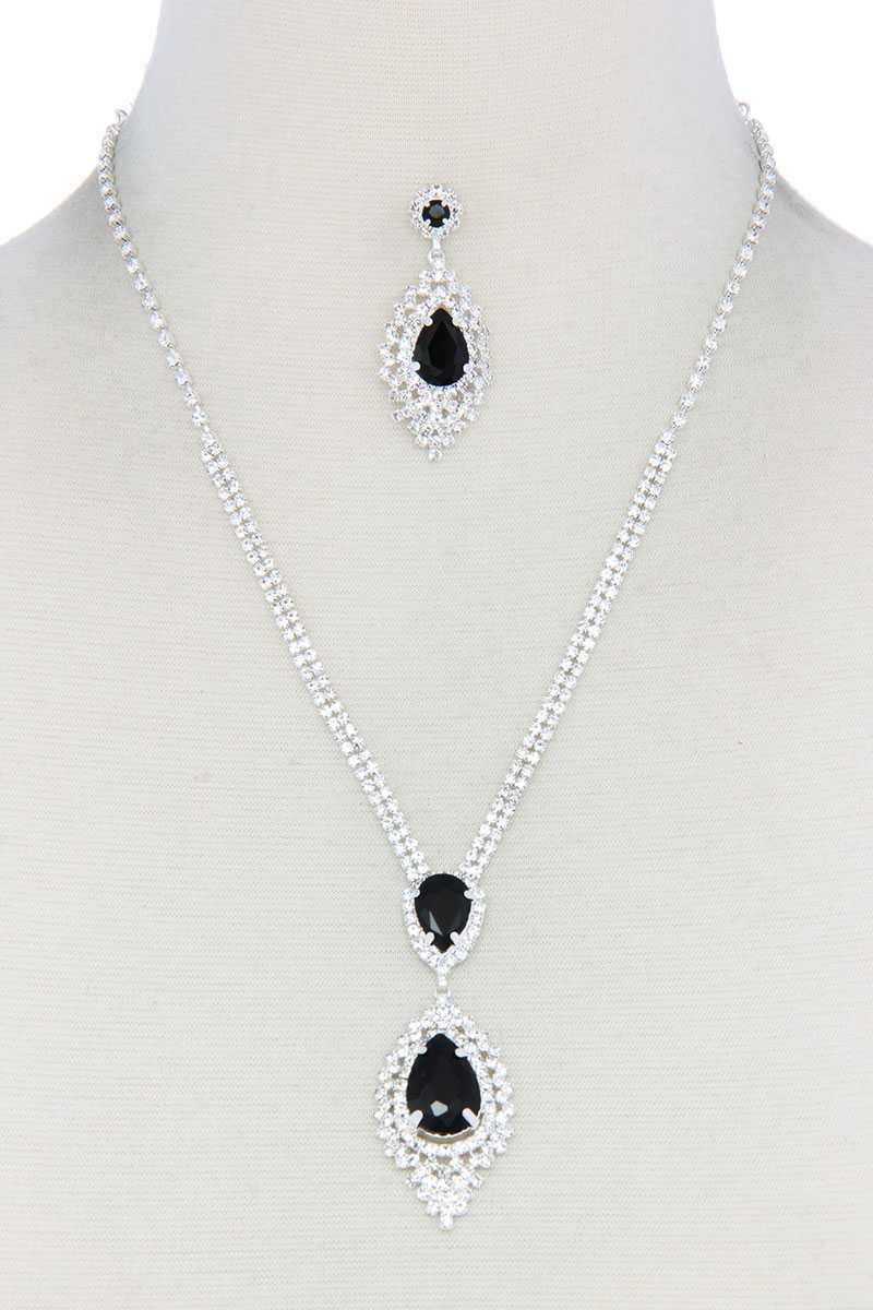 Rhinestone Necklace - YuppyCollections