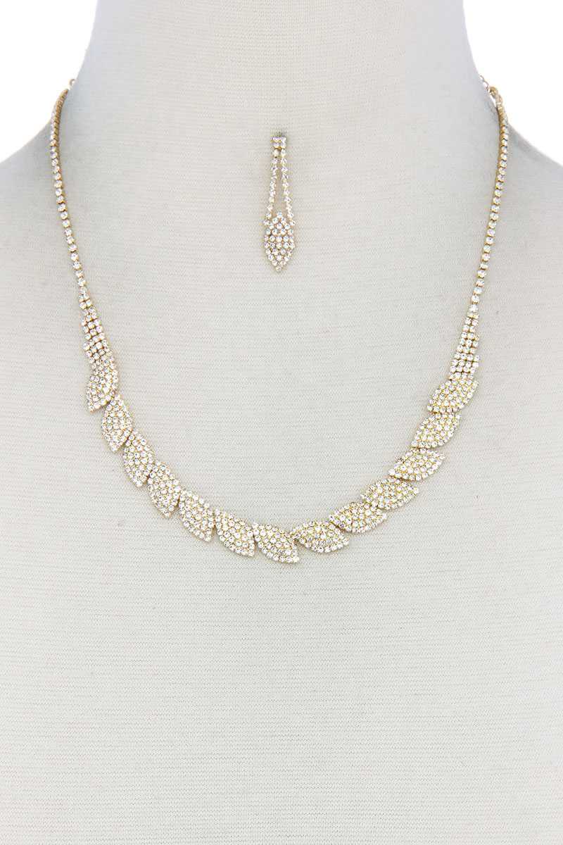 Rhinestone Necklace - YuppyCollections