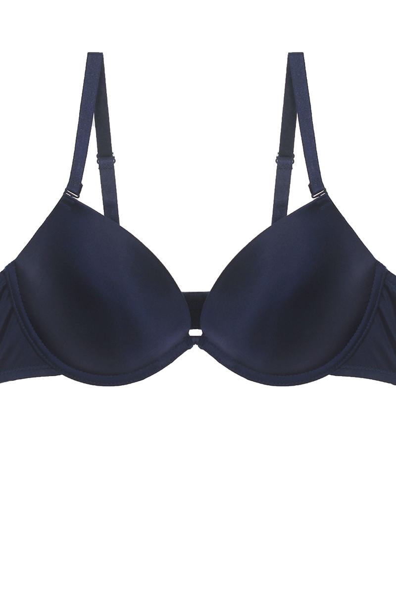 Shinny Push-up Plunge Bra - YuppyCollections