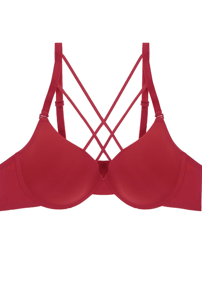 Plunge Cage Front Bra - YuppyCollections