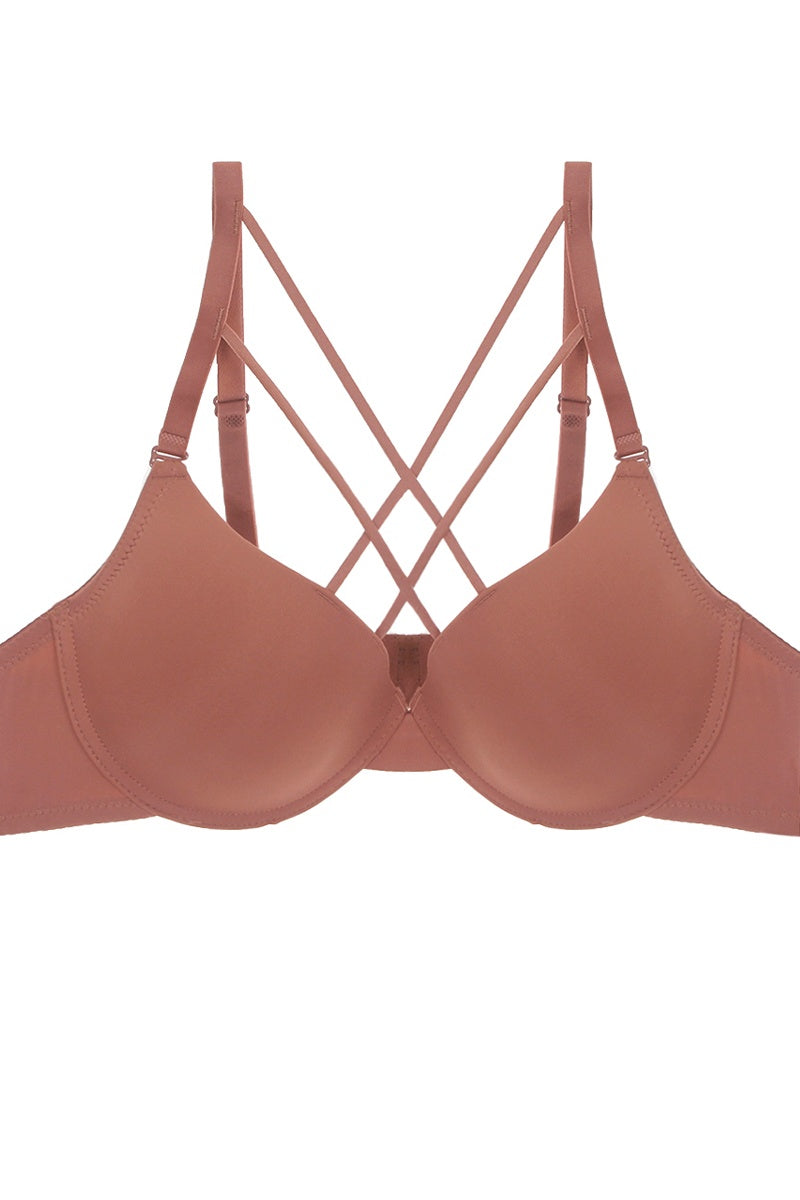 Plunge Cage Front Bra - YuppyCollections