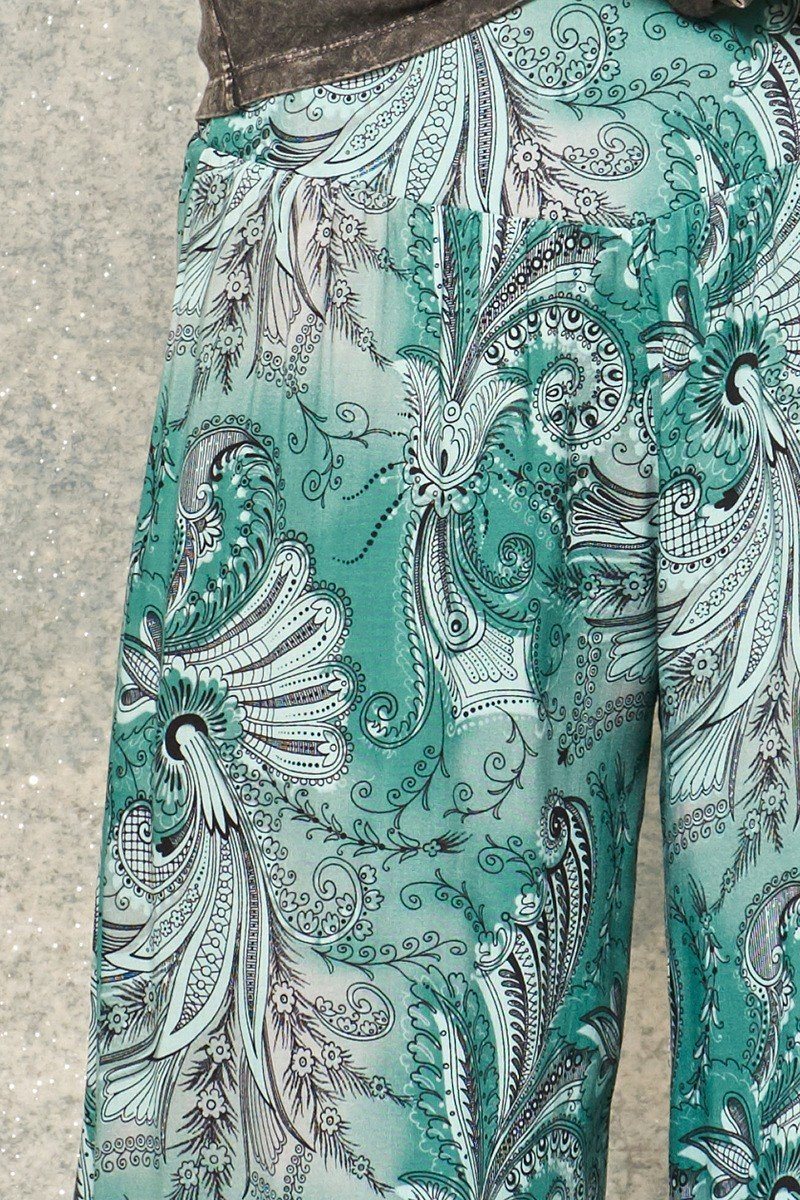 A Pair Of Paisley-print Pants - YuppyCollections