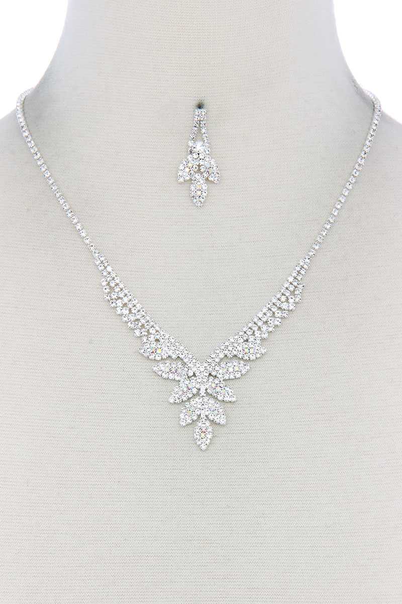 Rhinestone Necklace - YuppyCollections