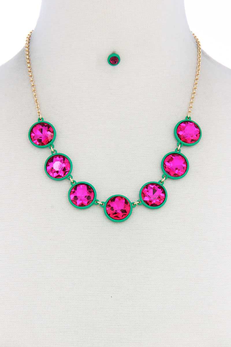 Round Shape Necklace - YuppyCollections