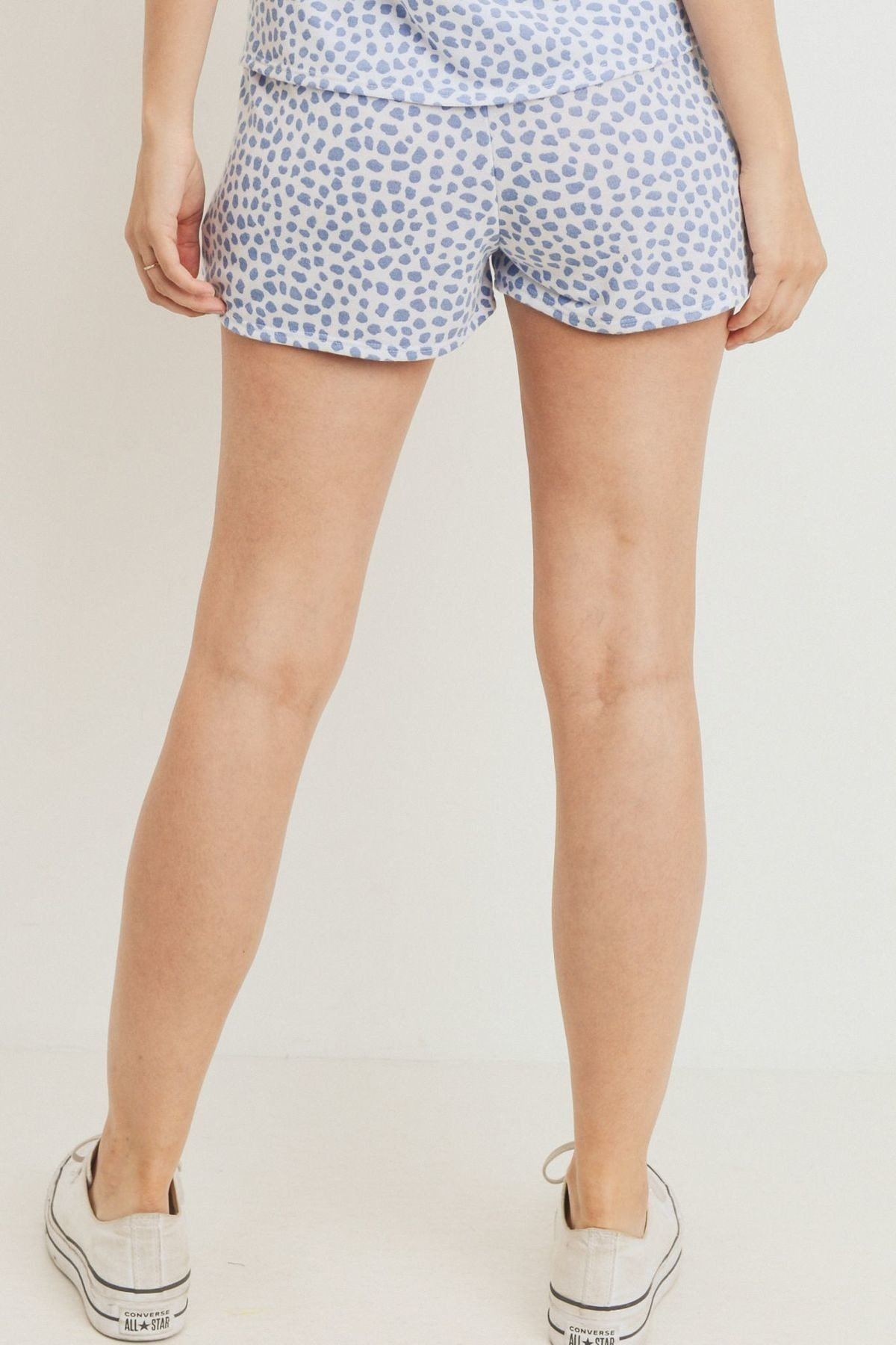 Leopard Printed Terry Short Pants - YuppyCollections