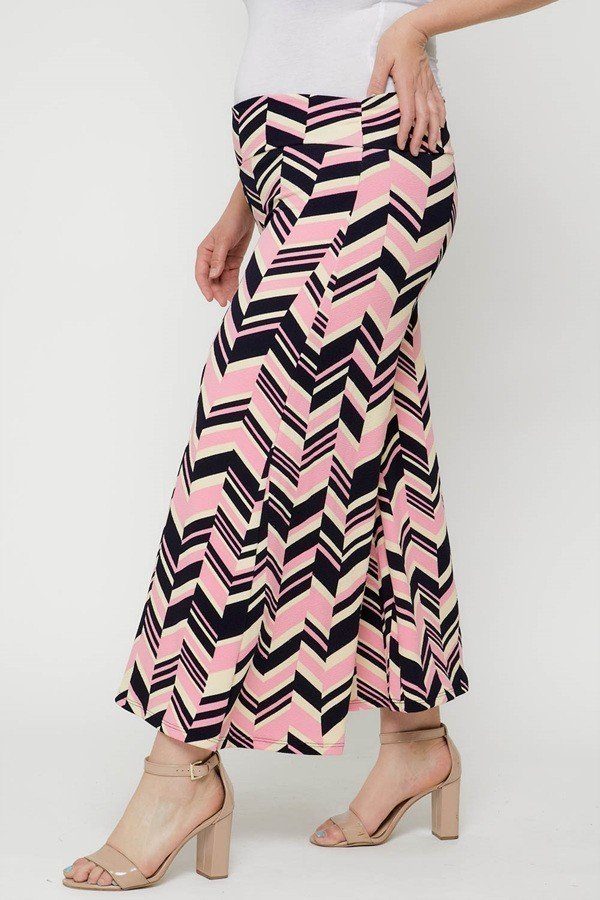 Chevron Print Pants - YuppyCollections