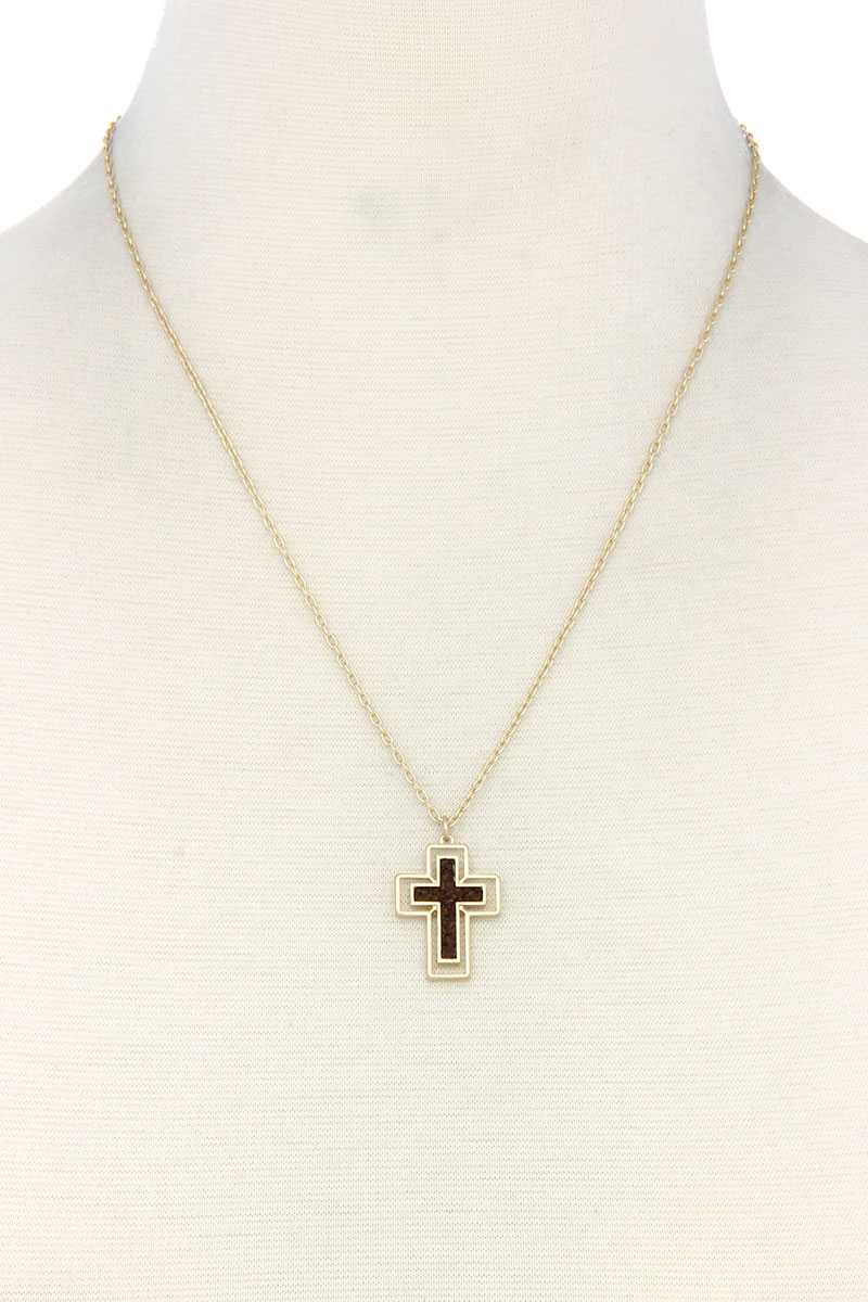 Cross Charm Necklace - YuppyCollections