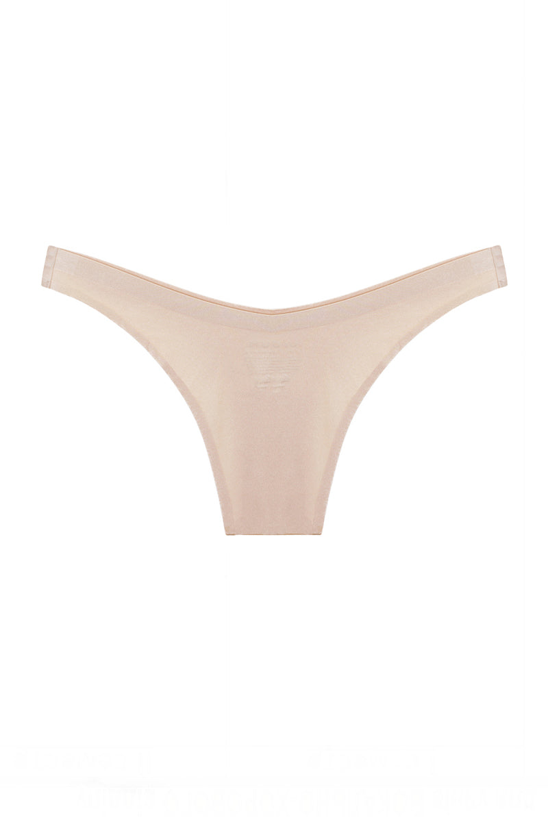 Solid Laser Cut Brazilian Cut Panty - YuppyCollections