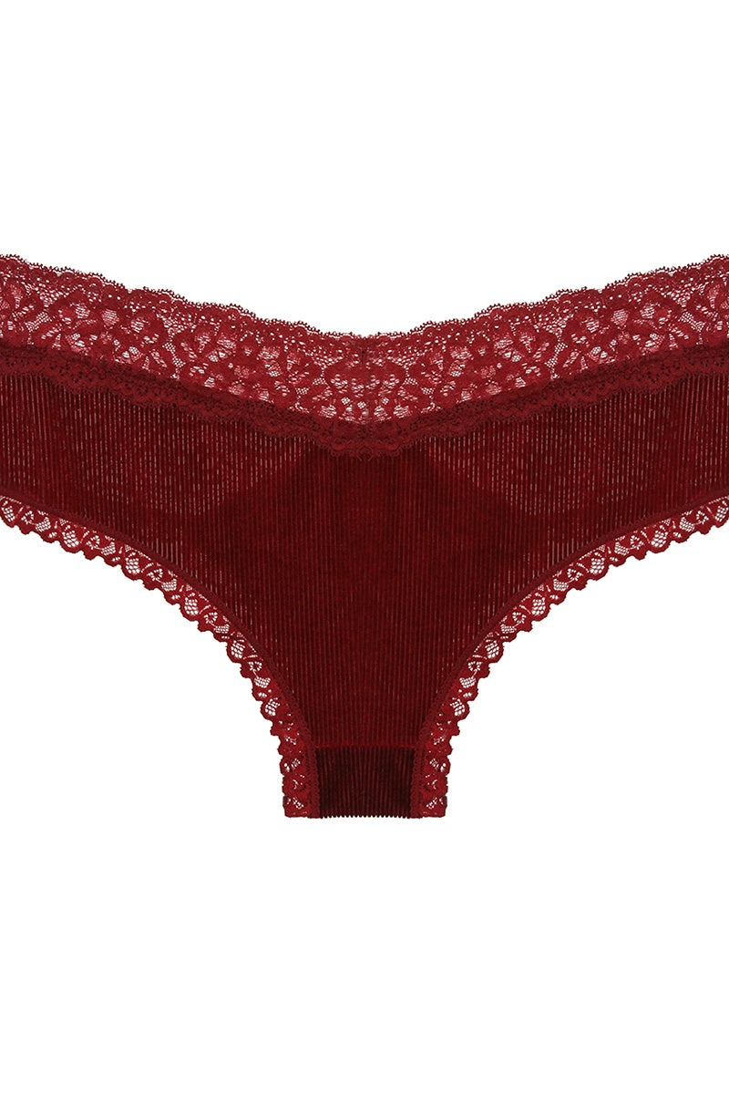 Velvet And Lace Hipster - YuppyCollections