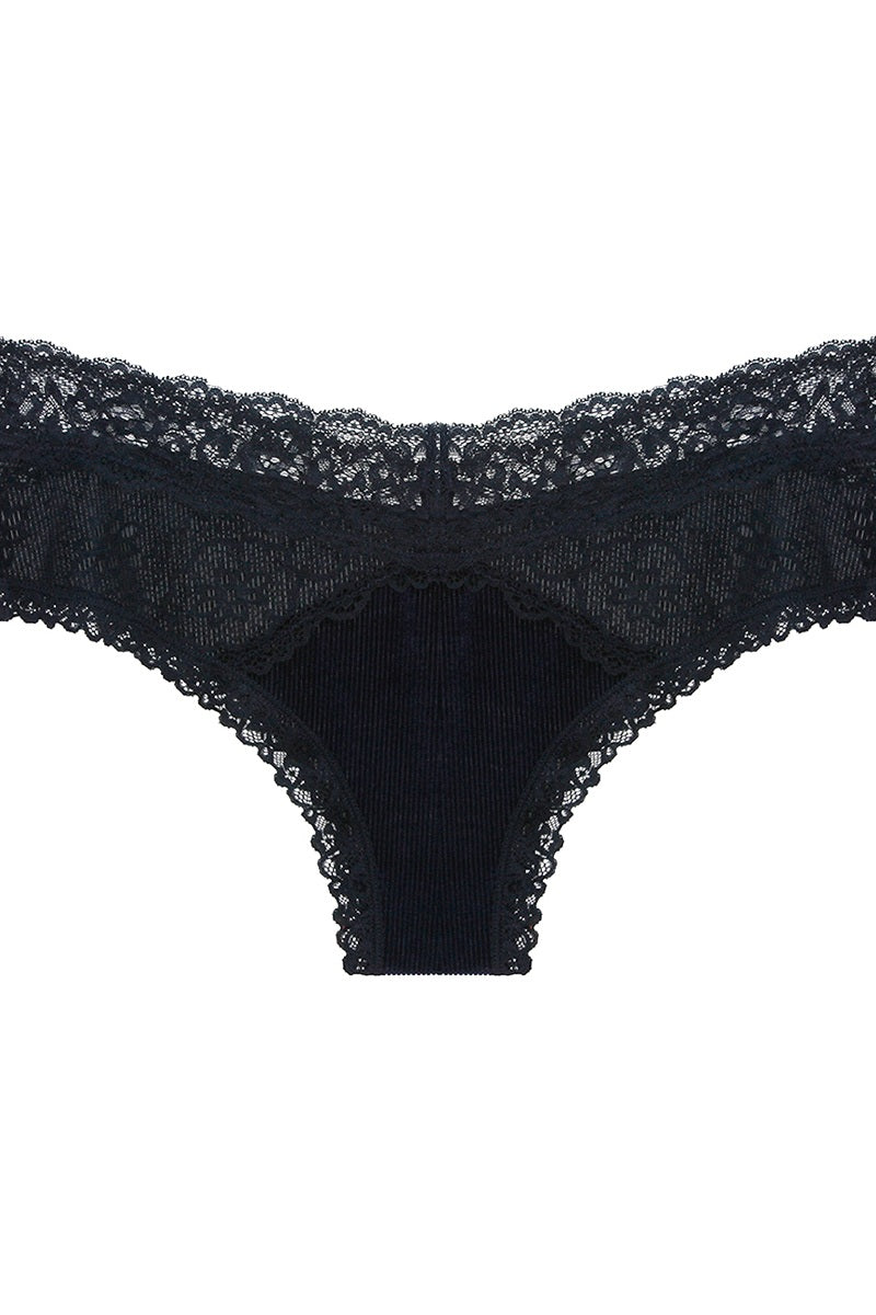 Velvet And Lace Hipster - YuppyCollections