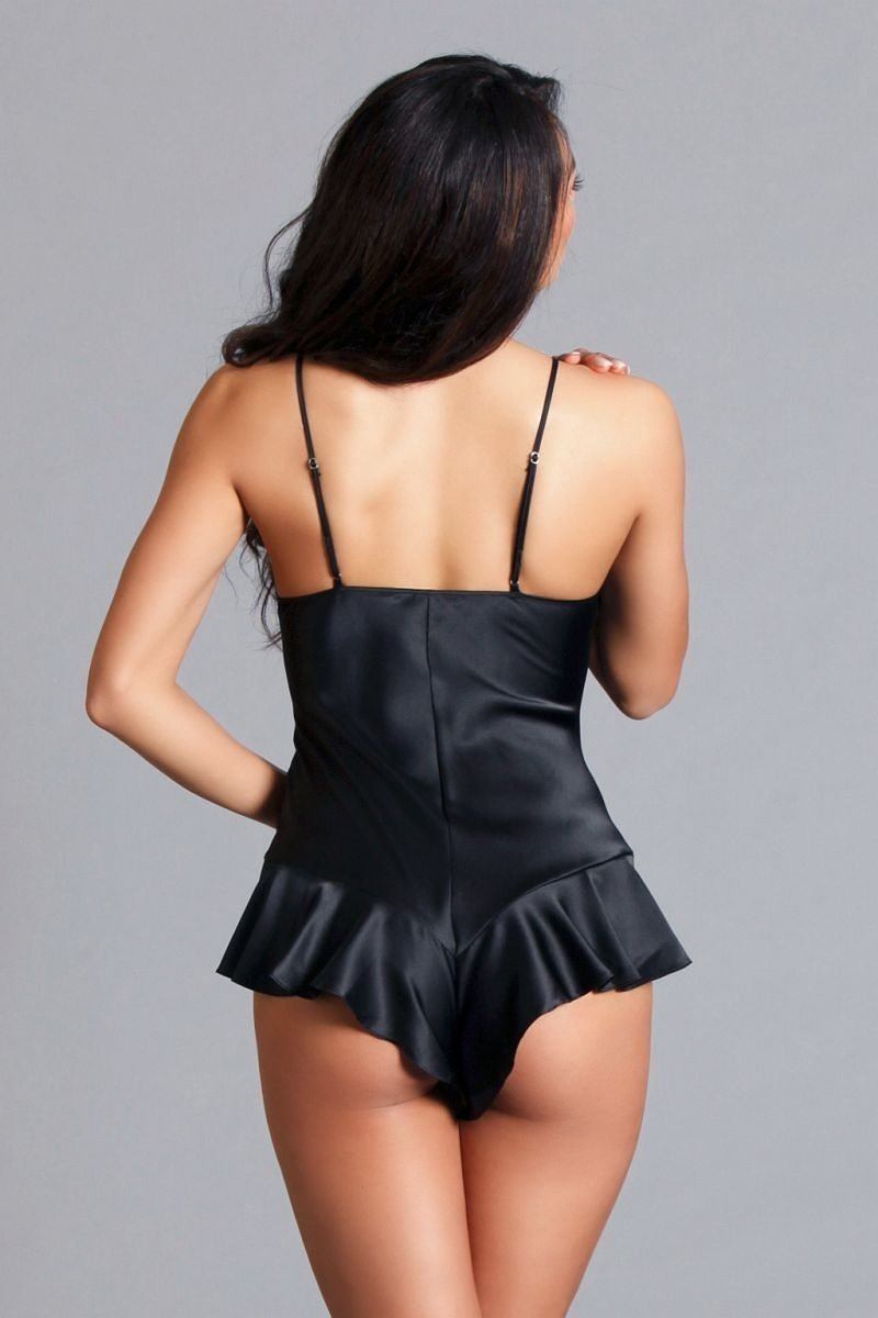 Satin Romper. Slim Fit, Silky Soft, Adjustable Straps - YuppyCollections