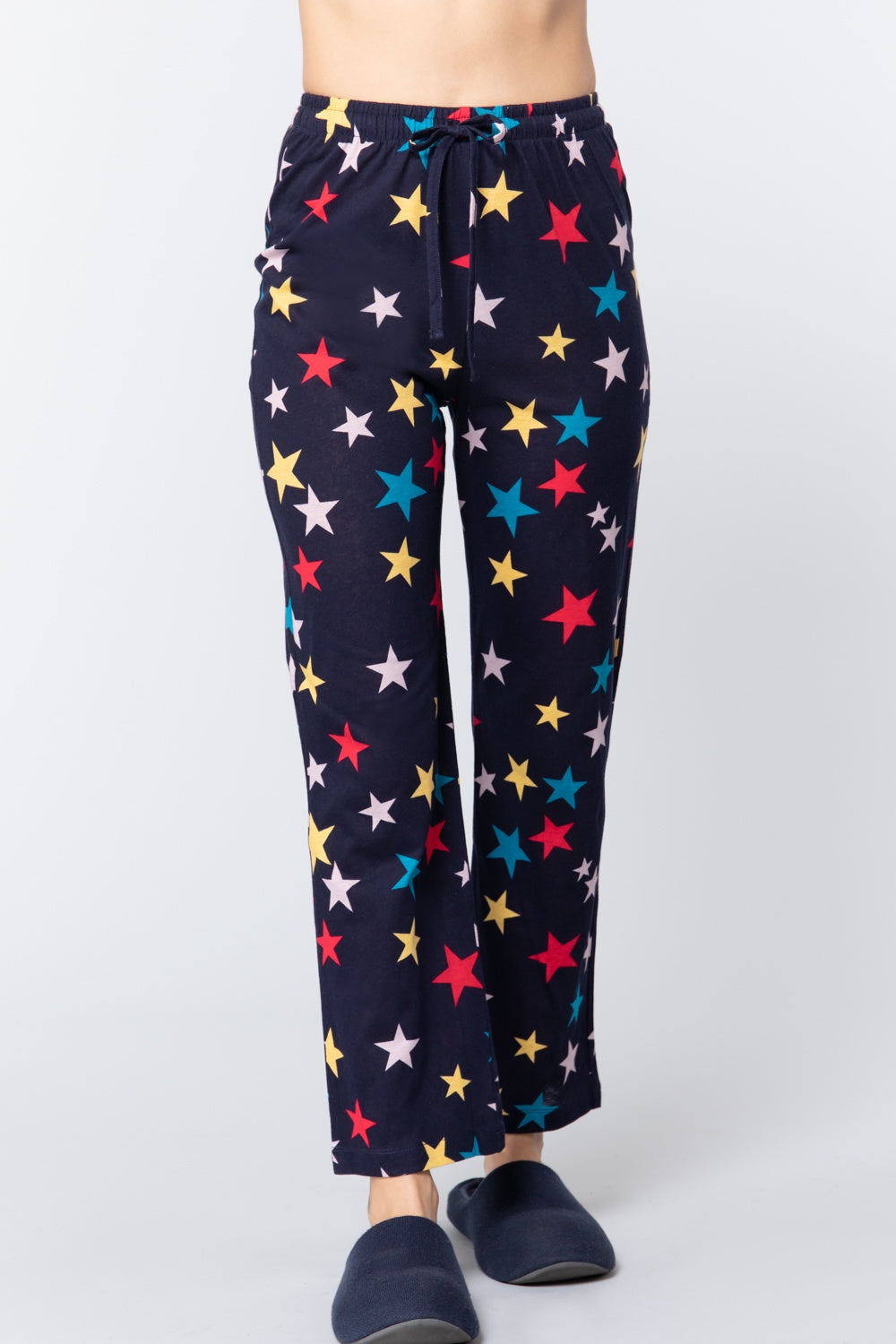 Star Print Cotton Pajama - YuppyCollections