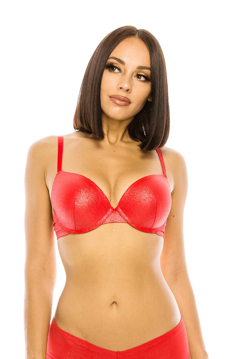 Plunged Bra W/ Underwire - YuppyCollections