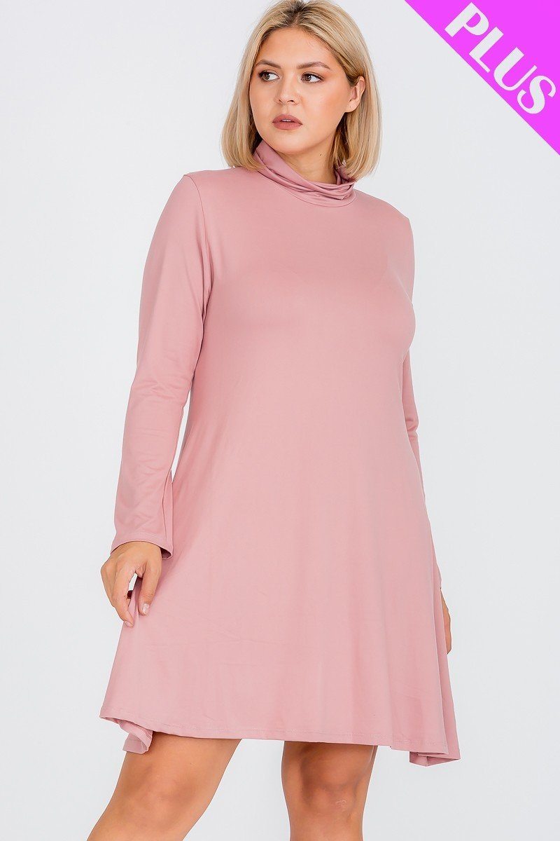 Plus Size Flare Dress - YuppyCollections