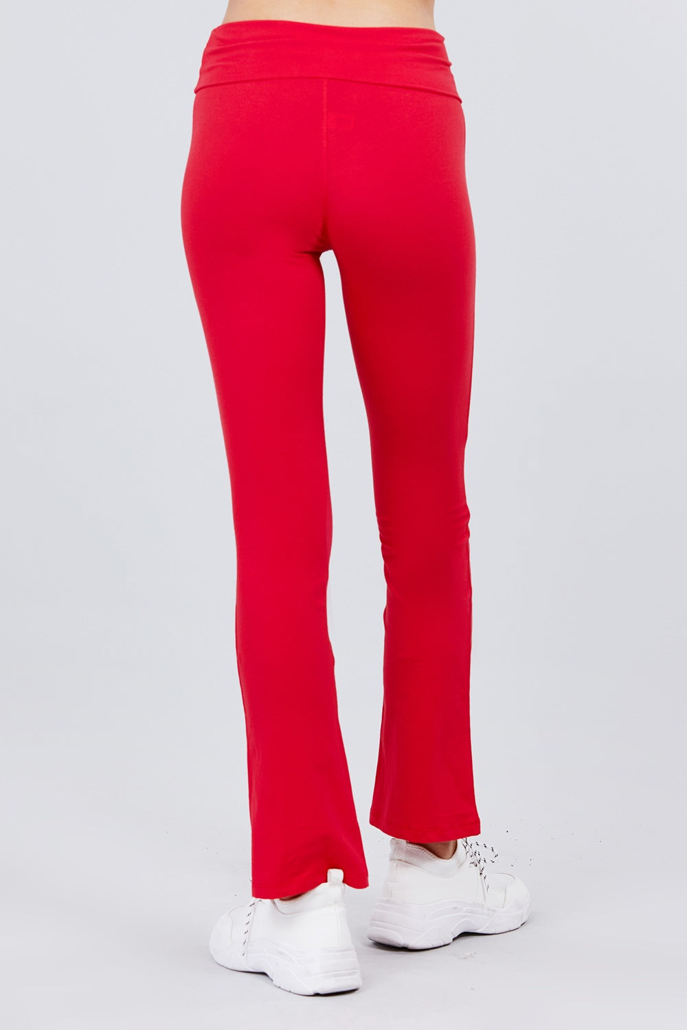 Banded Waist Yoga Pants - YuppyCollections