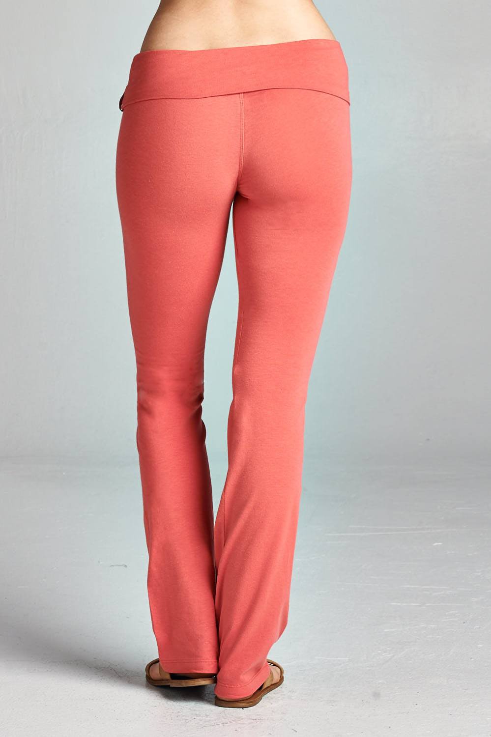 Banded Waist Yoga Pants - YuppyCollections