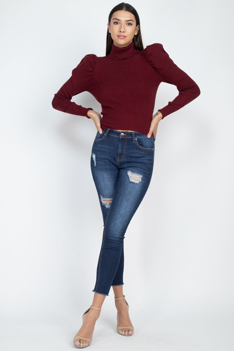 5 Pocket Capri Denim Jeans - YuppyCollections