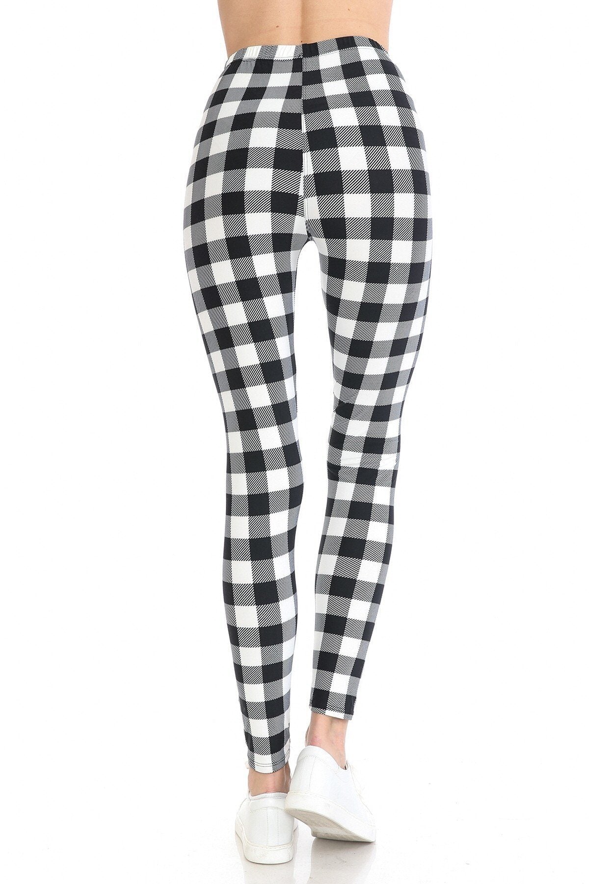 Multi Printed, High Waisted, Leggings With An Elasticized Waist Band - YuppyCollections