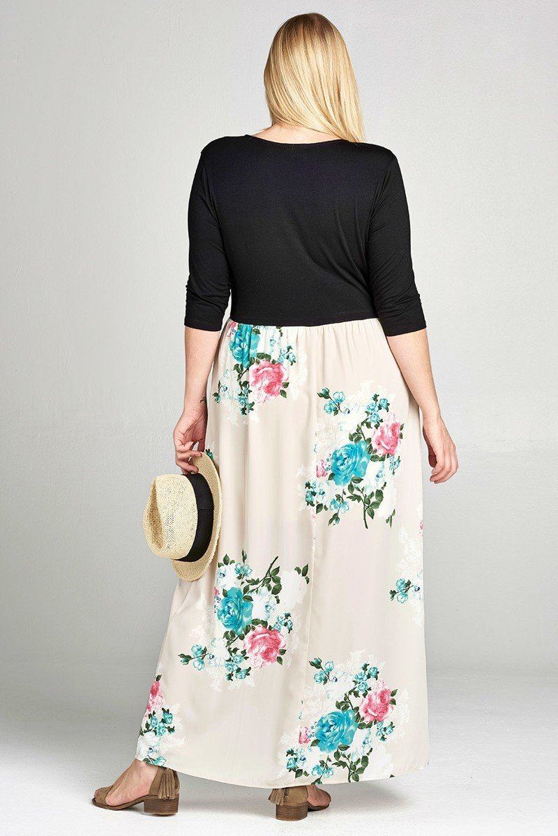 Solid Knit Wrap Maxi Dress - YuppyCollections