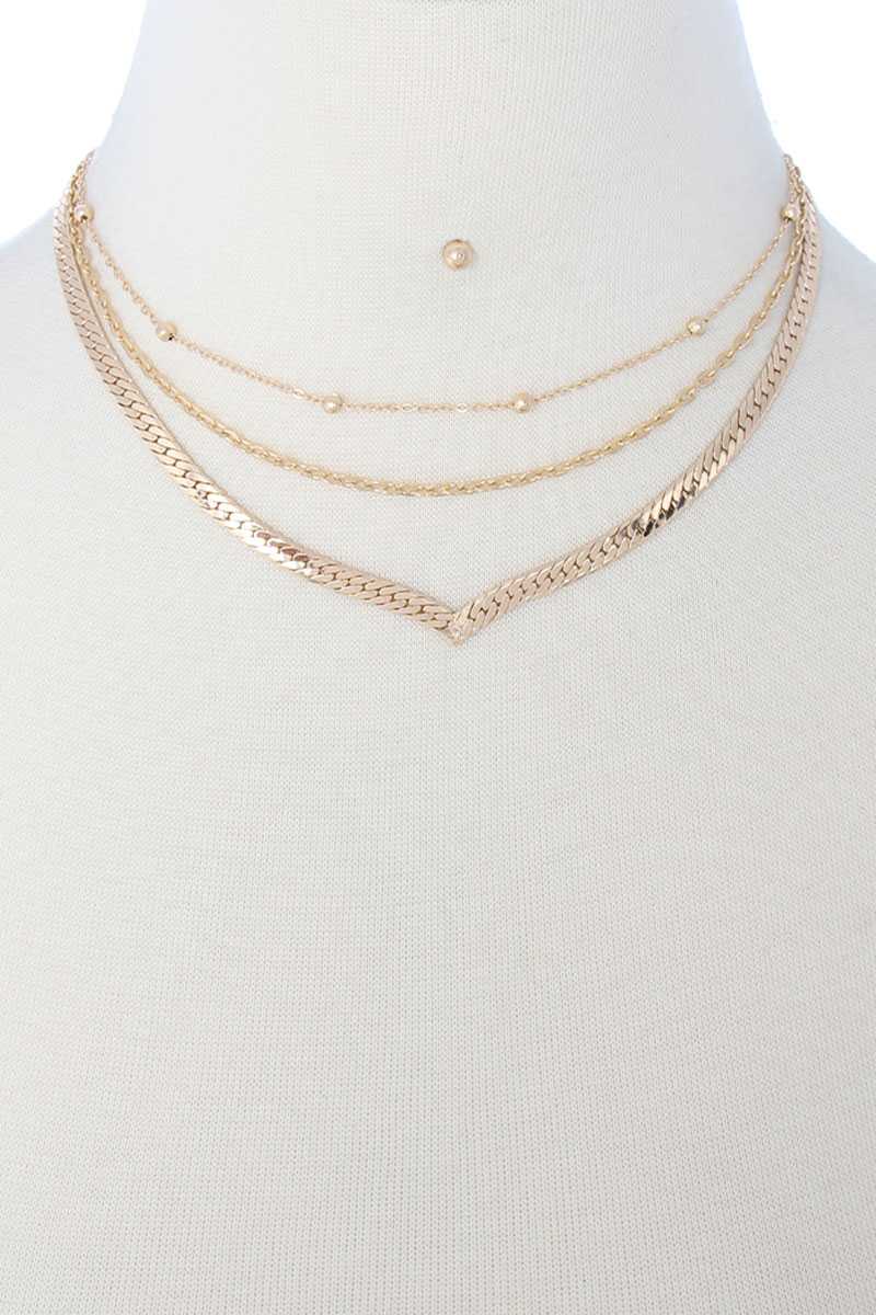 Metal Chain Necklace - YuppyCollections