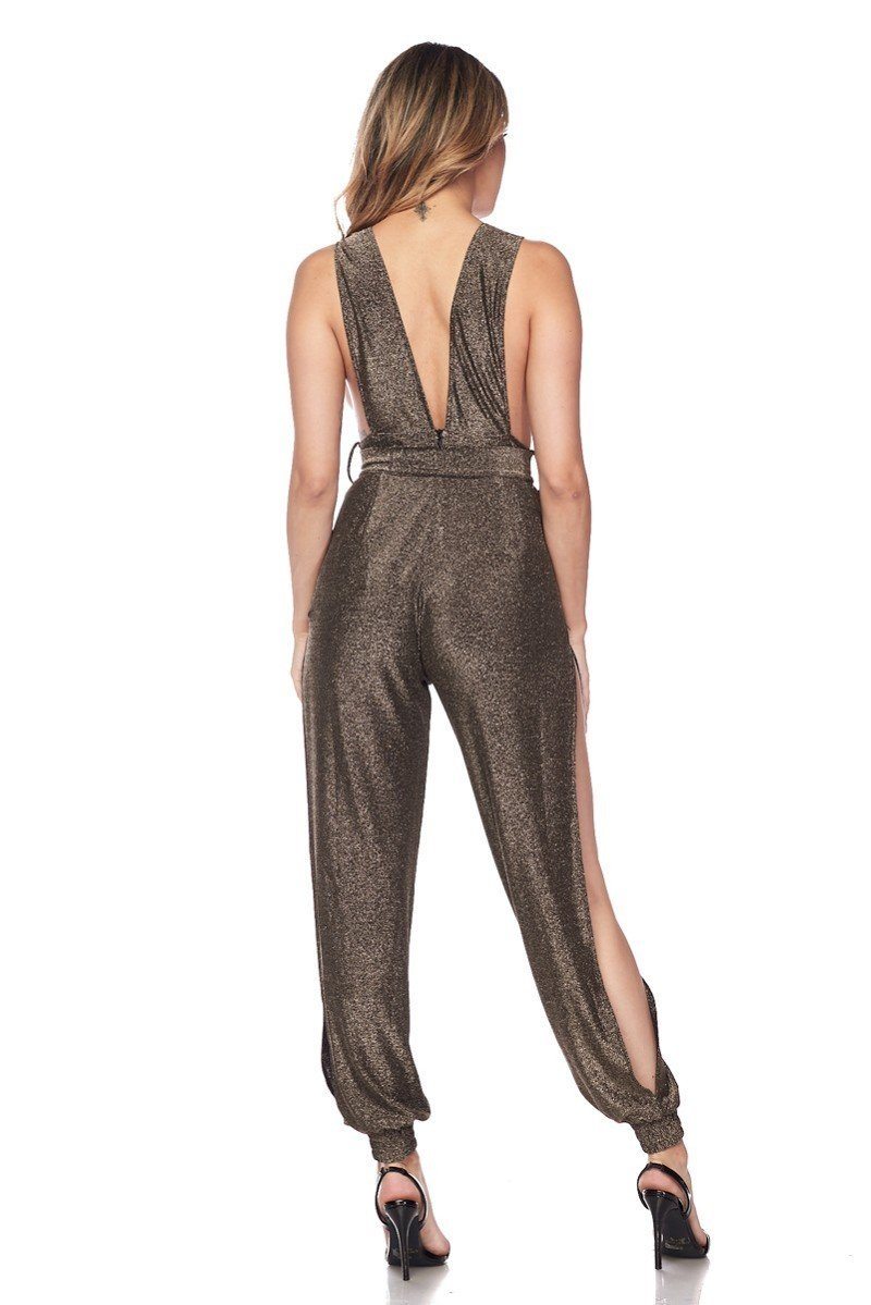 Lurex Jumpsuit - YuppyCollections