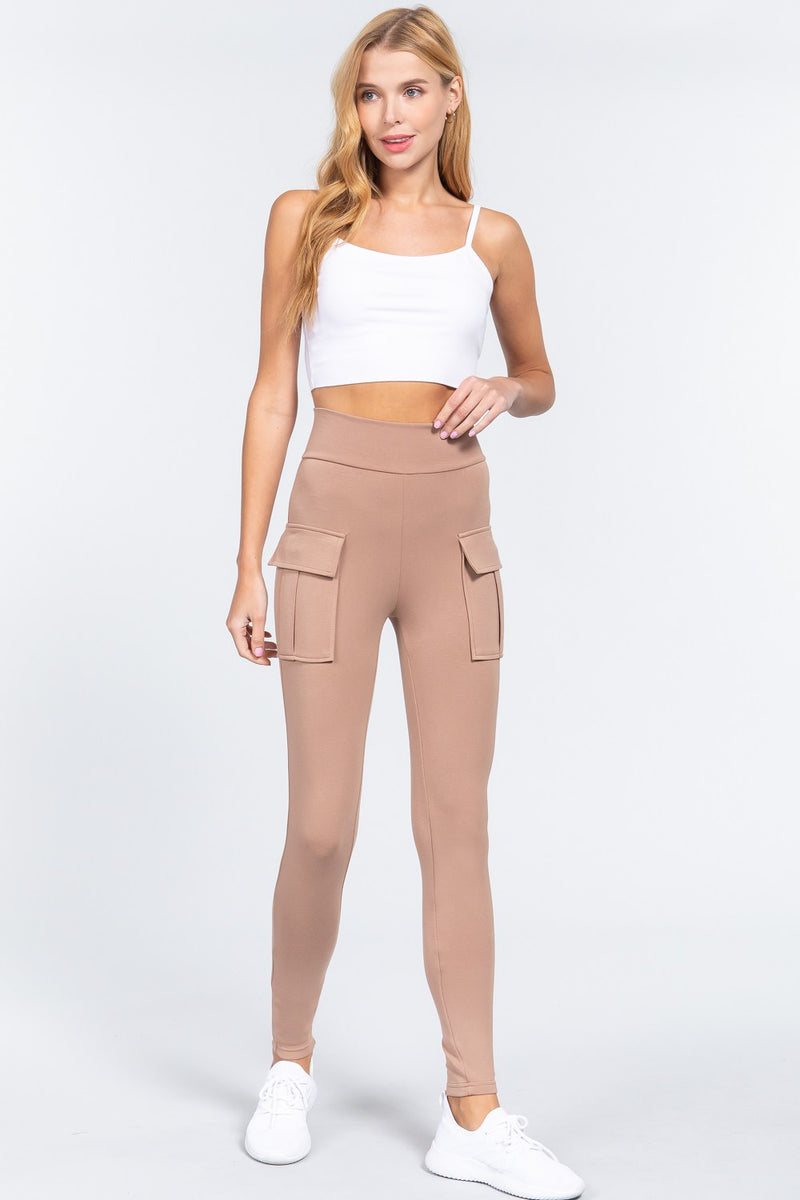 Waistband Side Pocket Jogger Pants - YuppyCollections