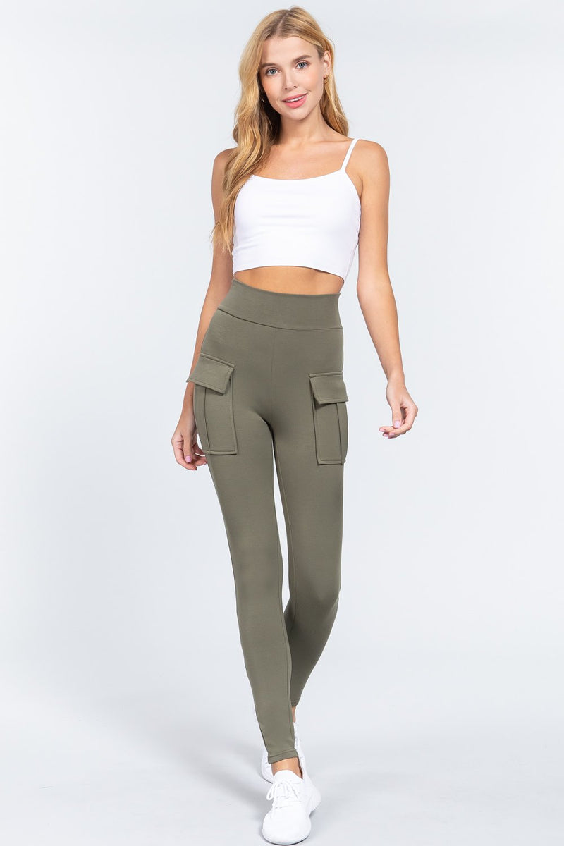 Waistband Side Pocket Jogger Pants - YuppyCollections