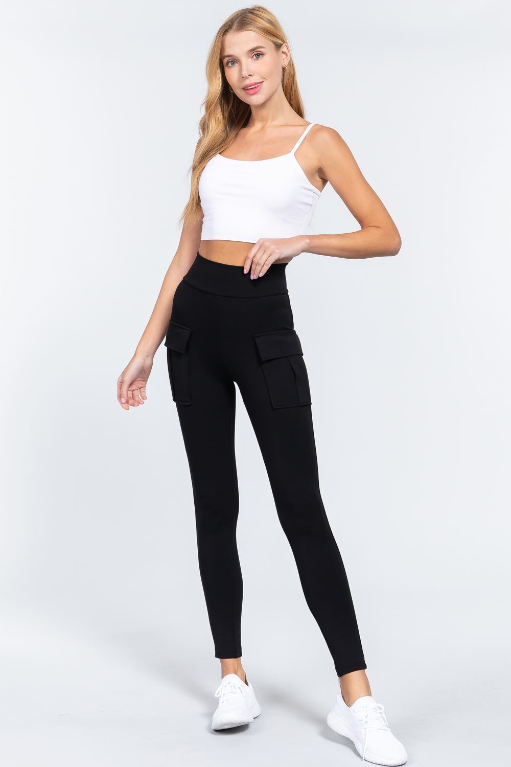 Waistband Side Pocket Jogger Pants - YuppyCollections