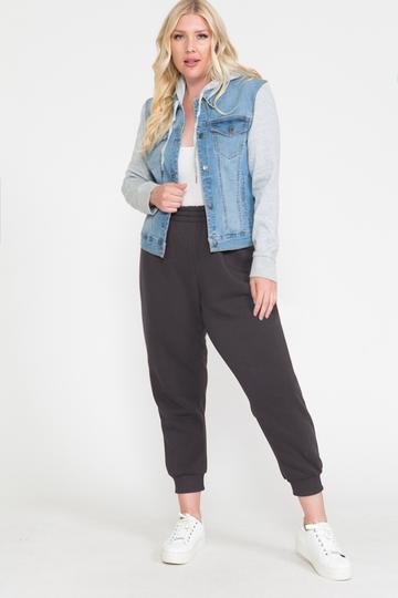 Waistband Solid Jogger Pants - YuppyCollections