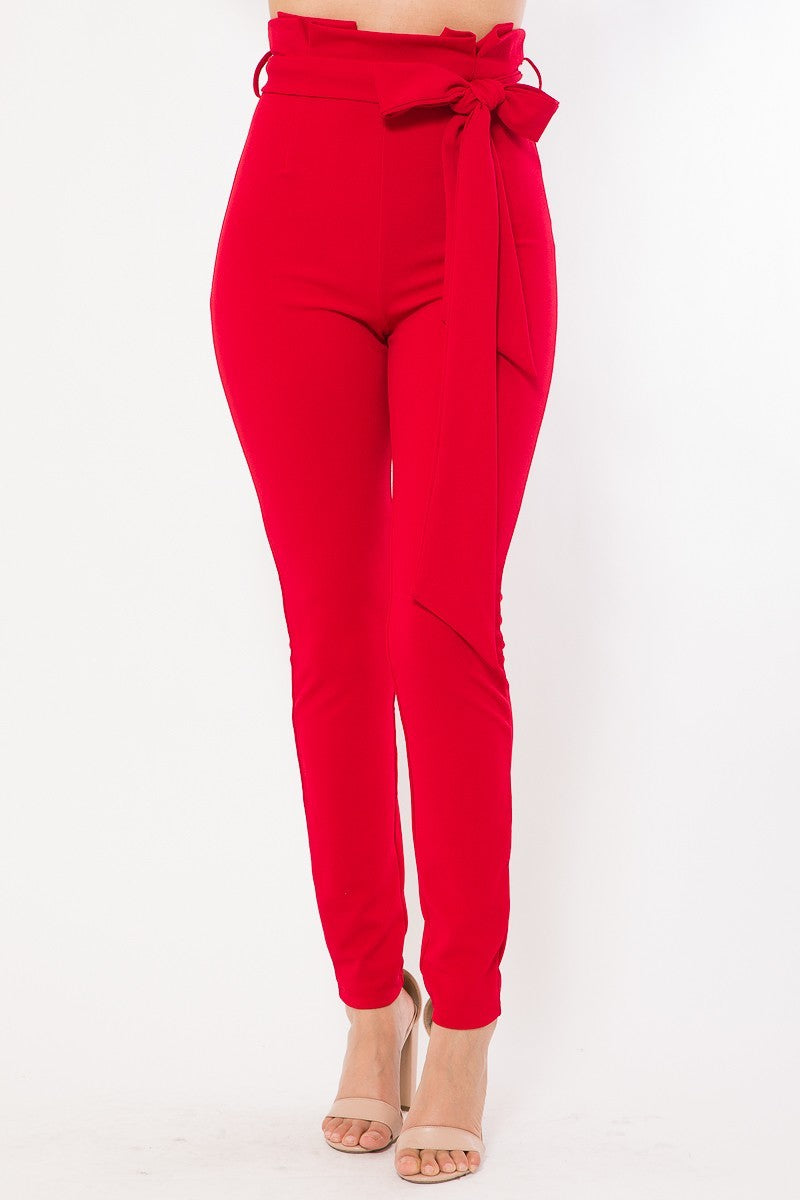 High Waist Fashion Skinny Pants - YuppyCollections