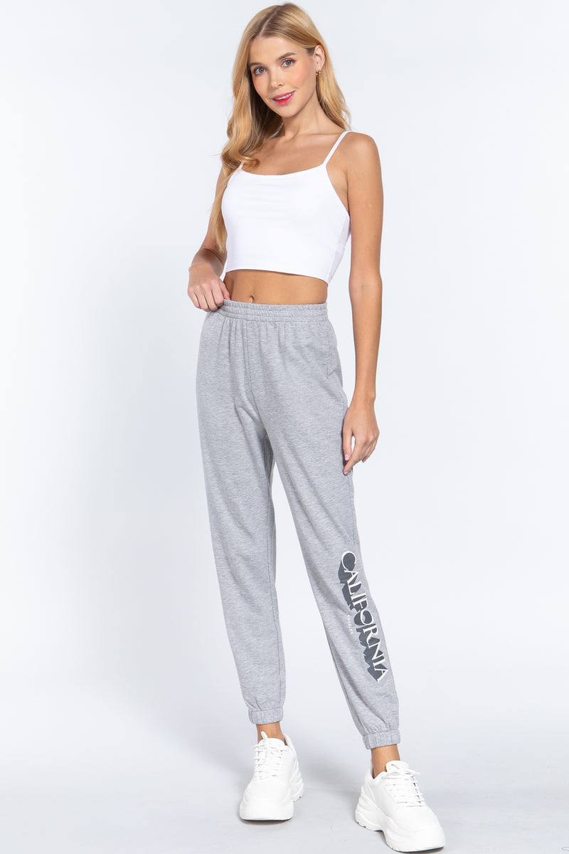 Graphic Long Jogger Pants - YuppyCollections