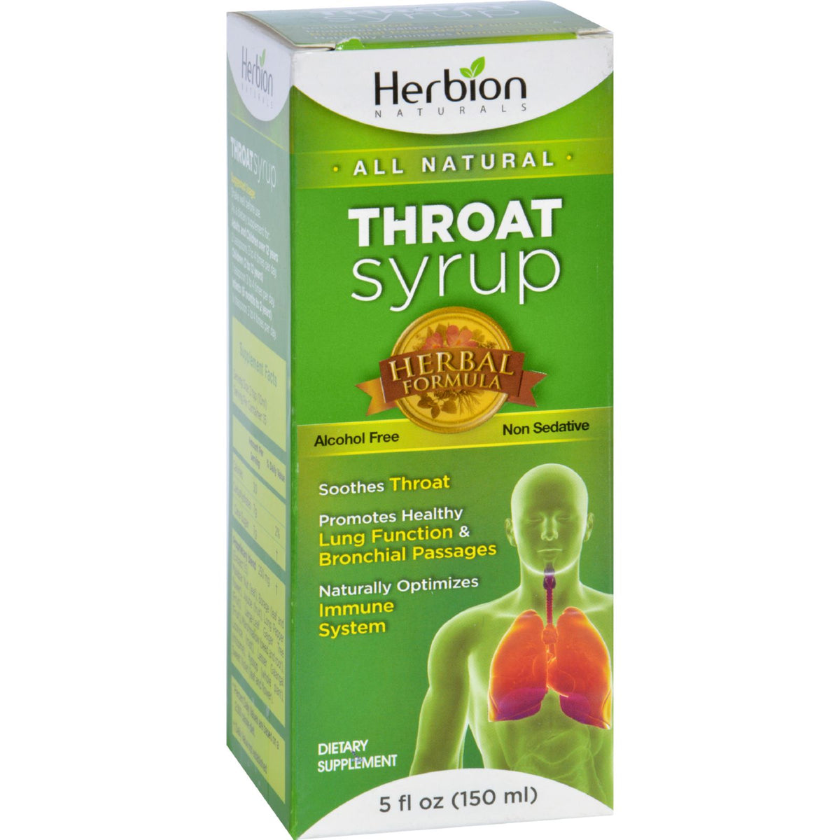 Herbion Naturals Throat Syrup - All Natural - 5 oz - YuppyCollections