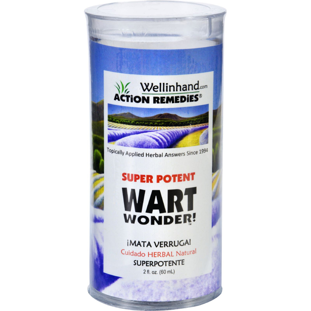 Wellinhand Action Remedies Wart Wonder - Super Potent - 2 fl oz - YuppyCollections