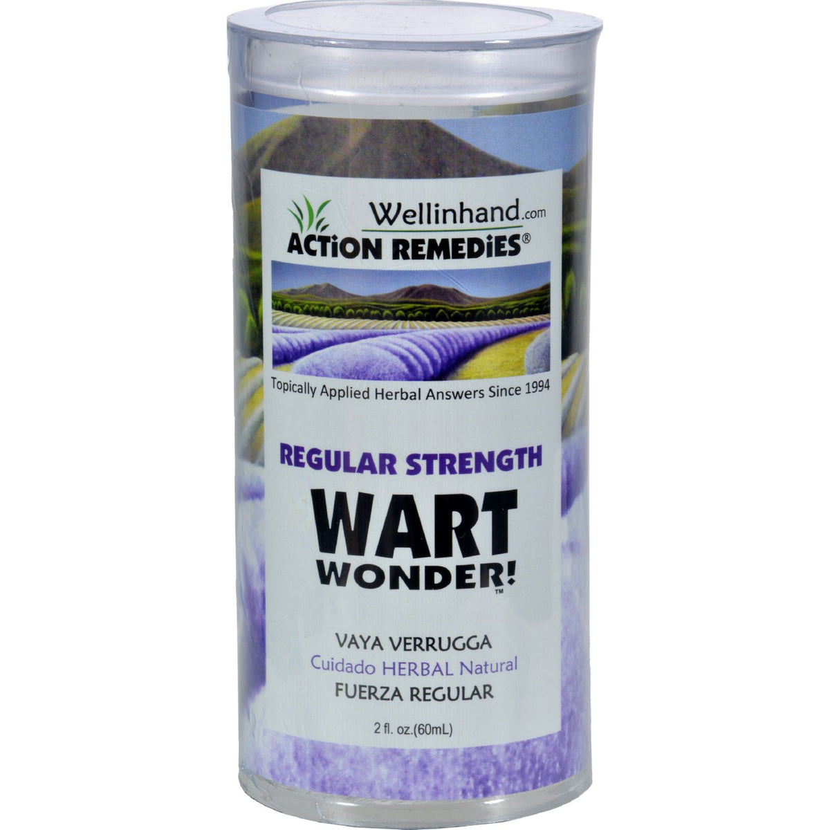 Wellinhand Action Remedies Wart Wonder - Regular Strength - 2 oz - YuppyCollections