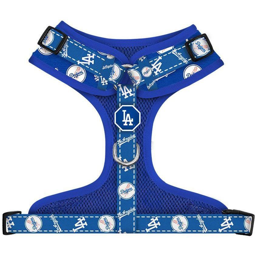 Los Angeles Dodgers x Fresh Pawz | Adjustable Mesh Harness - YuppyCollections