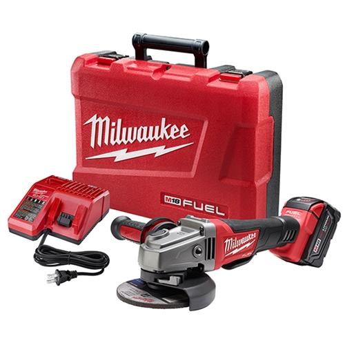 Milwaukee 2780-21 M18 FUEL 4-1/2 - 5" Grinder, Paddle Switch No-Lock w/ 1 Battery - YuppyCollections