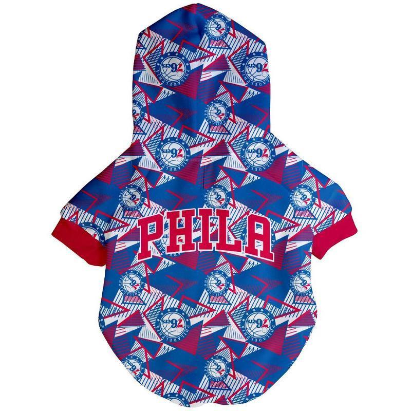 Philadelphia 76ers x Fresh Pawz - Hardwood Hoodie | Dog Clothing - YuppyCollections