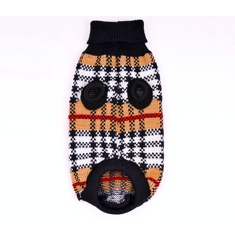 Furberry Checkered Sweater | Dog Clothing - YuppyCollections