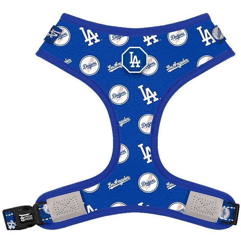 Los Angeles Dodgers x Fresh Pawz | Adjustable Mesh Harness - YuppyCollections