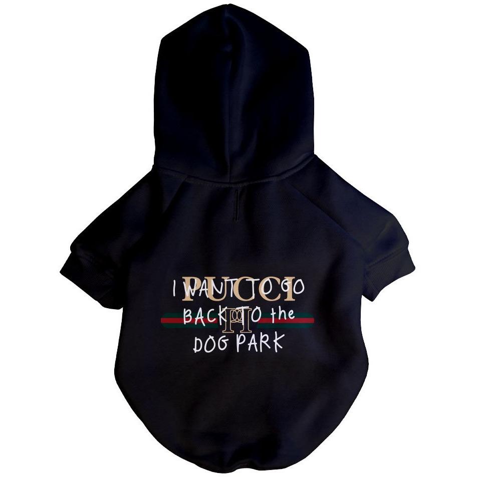 Pucci Dog Park Hoodie | Dog Clothing - YuppyCollections