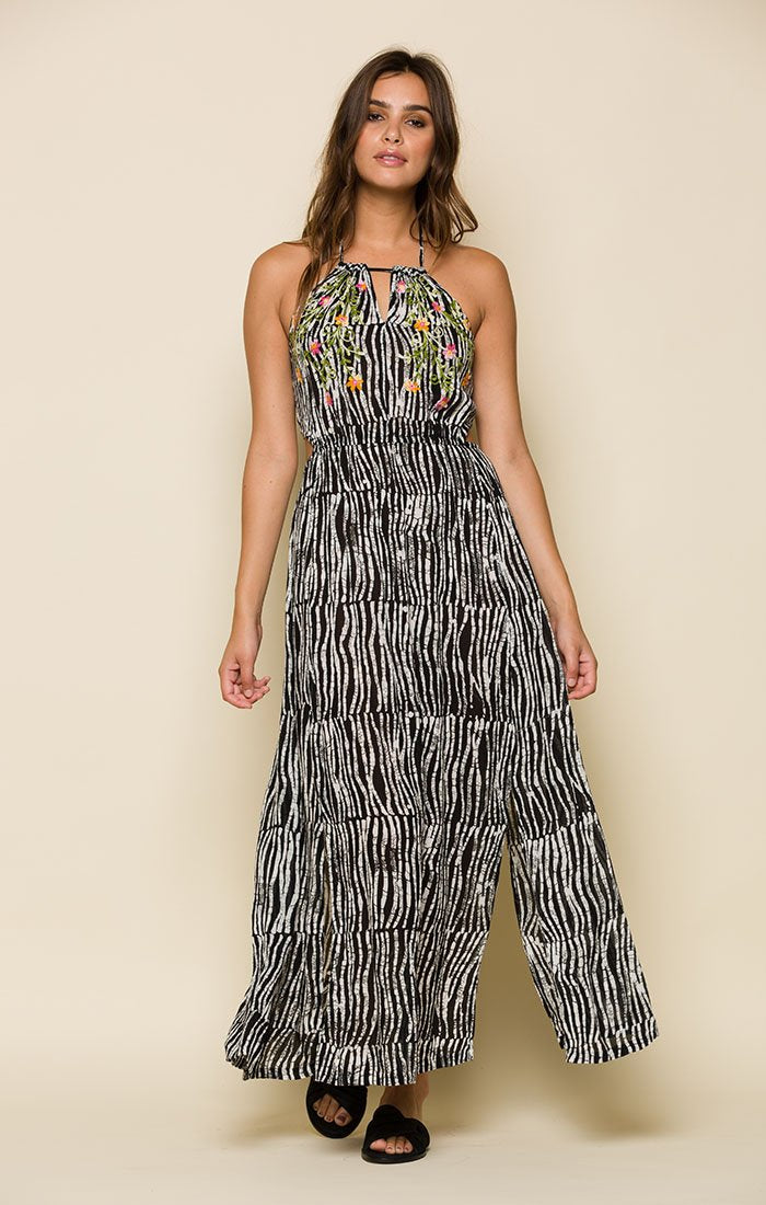 BEFORE DAWN KEYHOLE MAXI DRESS - YuppyCollections