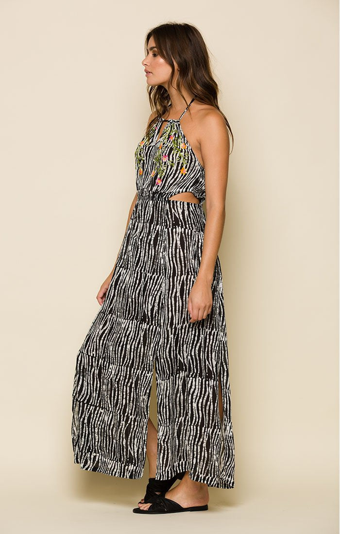 BEFORE DAWN KEYHOLE MAXI DRESS - YuppyCollections