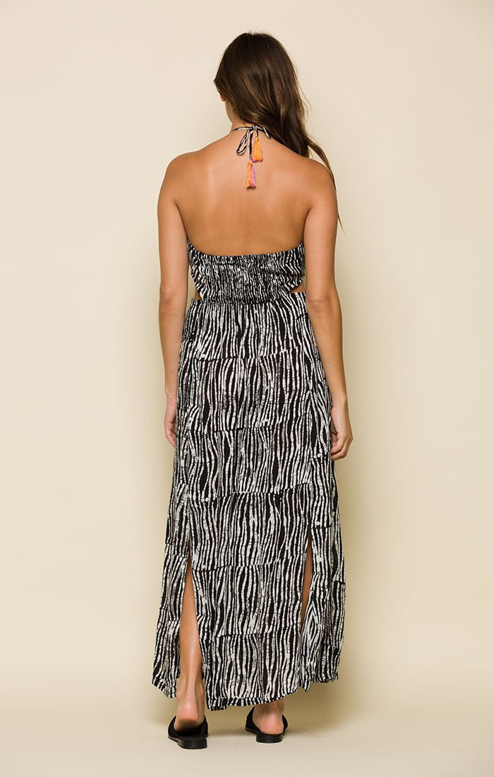 BEFORE DAWN KEYHOLE MAXI DRESS - YuppyCollections